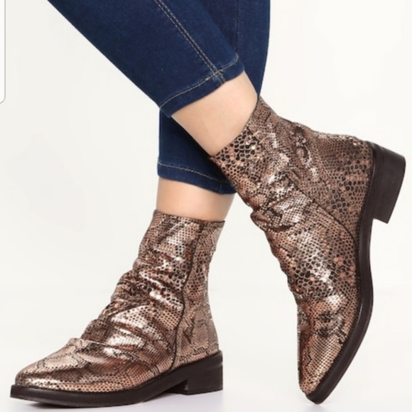 NIB Free People Amarone Ankle Boot - Picture 2 of 6